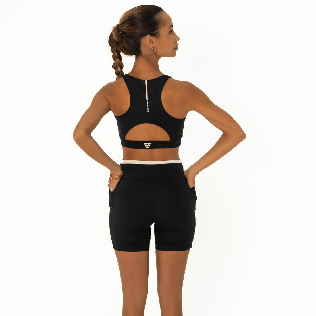 Top Nadador Preto Victoriam