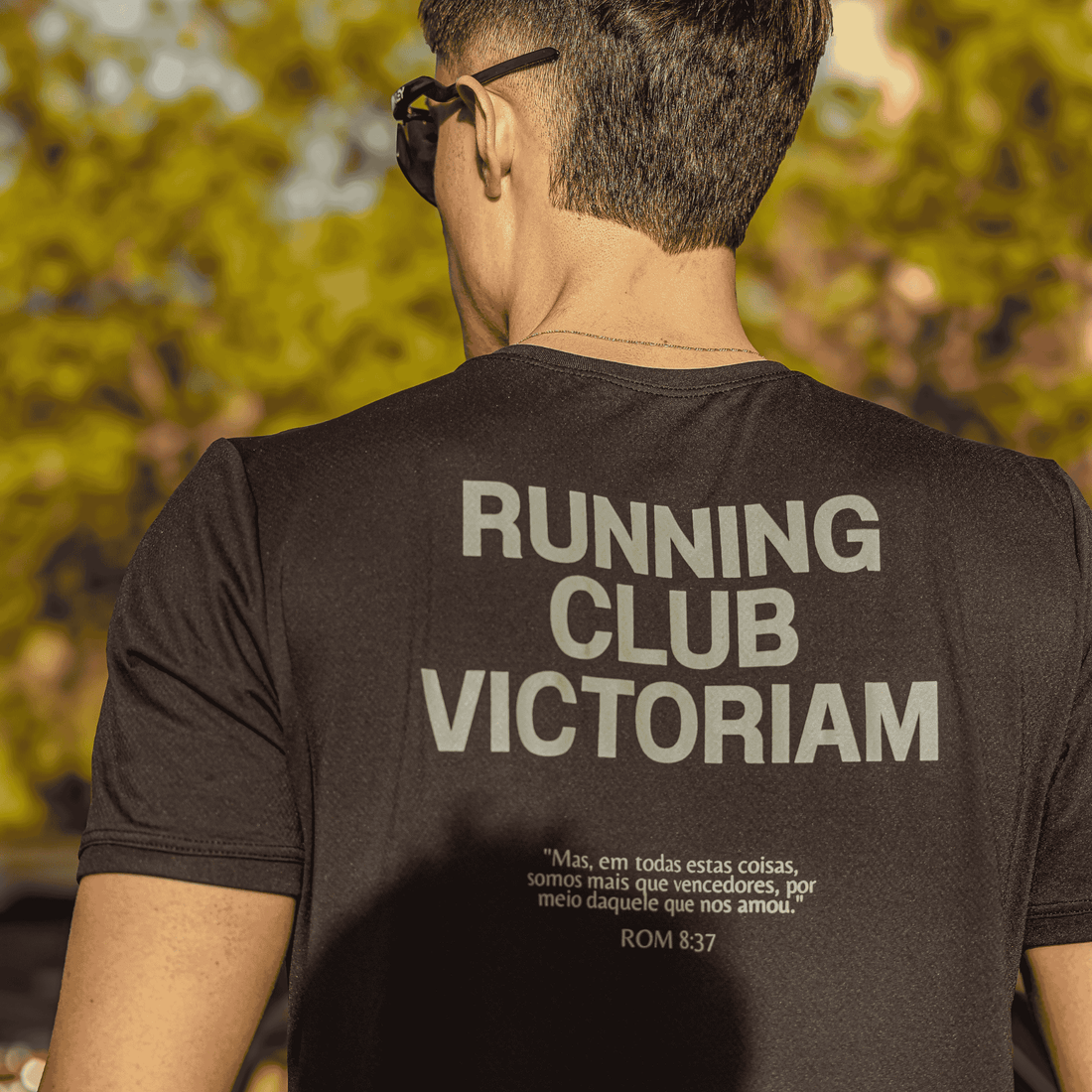 Camiseta Running Club Victoriam Masculina Preta