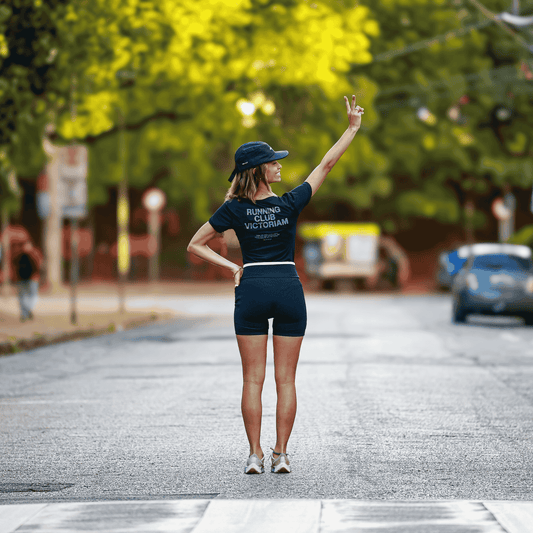 Camiseta Running Club Victoriam Feminina Preta
