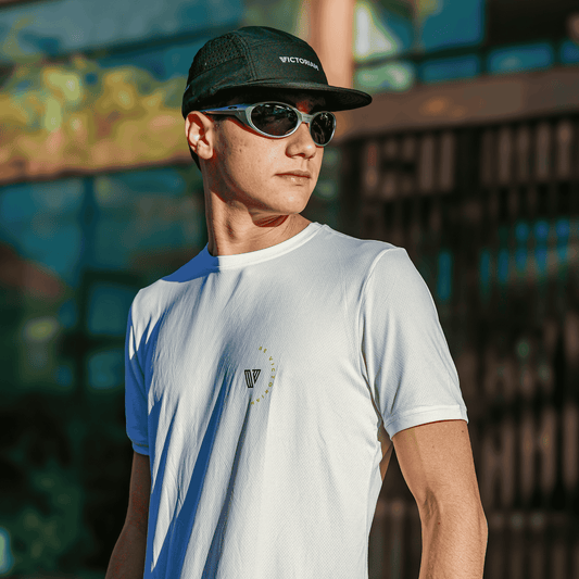 Camiseta Running Club Victoriam Masculina Branca