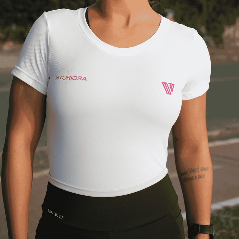 Camiseta God Is With Me Branca