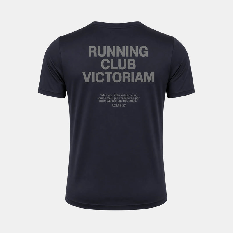 Camiseta Running Club Victoriam Masculina Preta