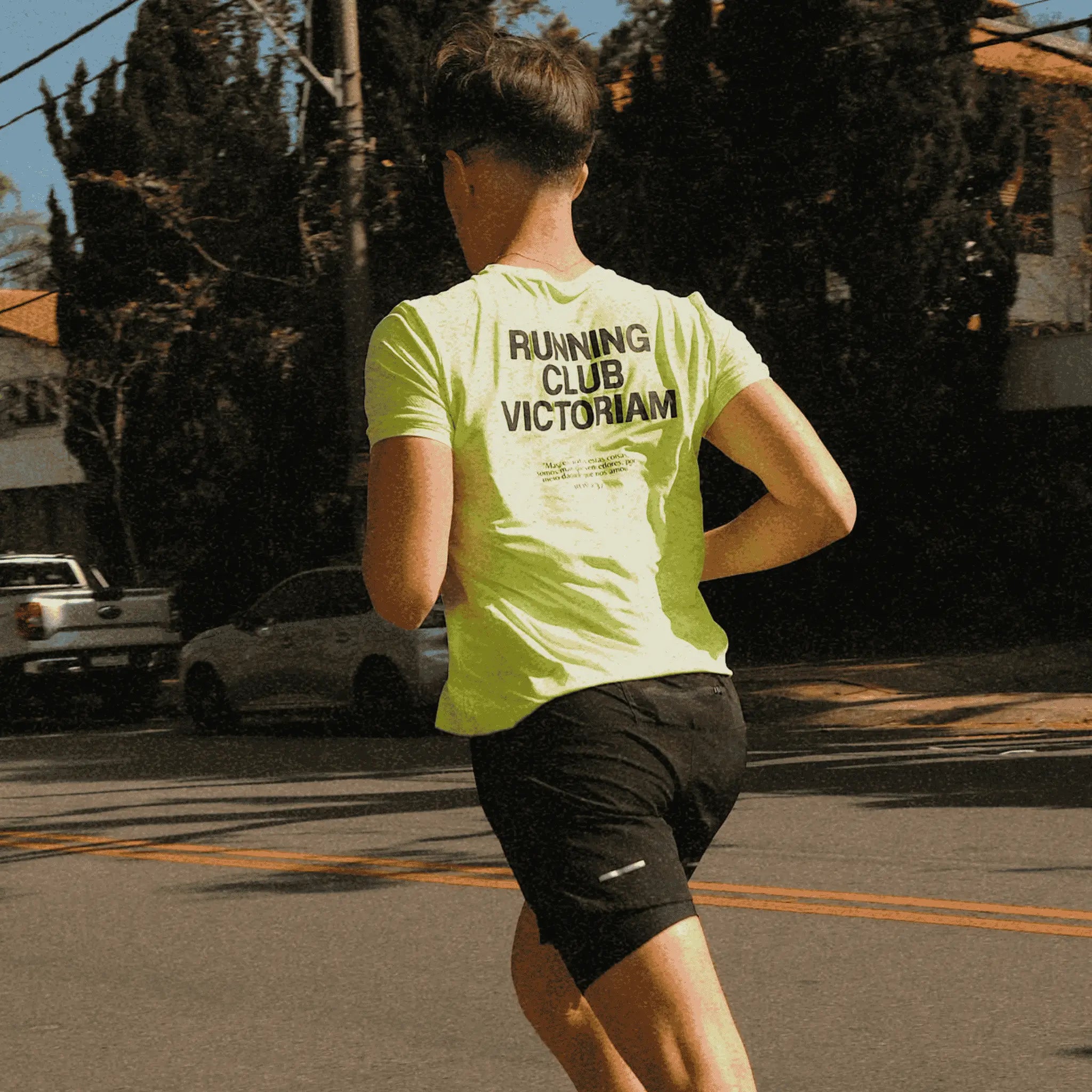 Camiseta Running Club Victoriam Masculina Verde
