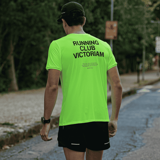 Camiseta Running Club Victoriam Masculina Verde