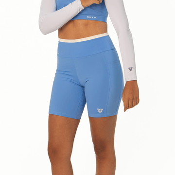 Bermuda Feminina Azul Victoriam