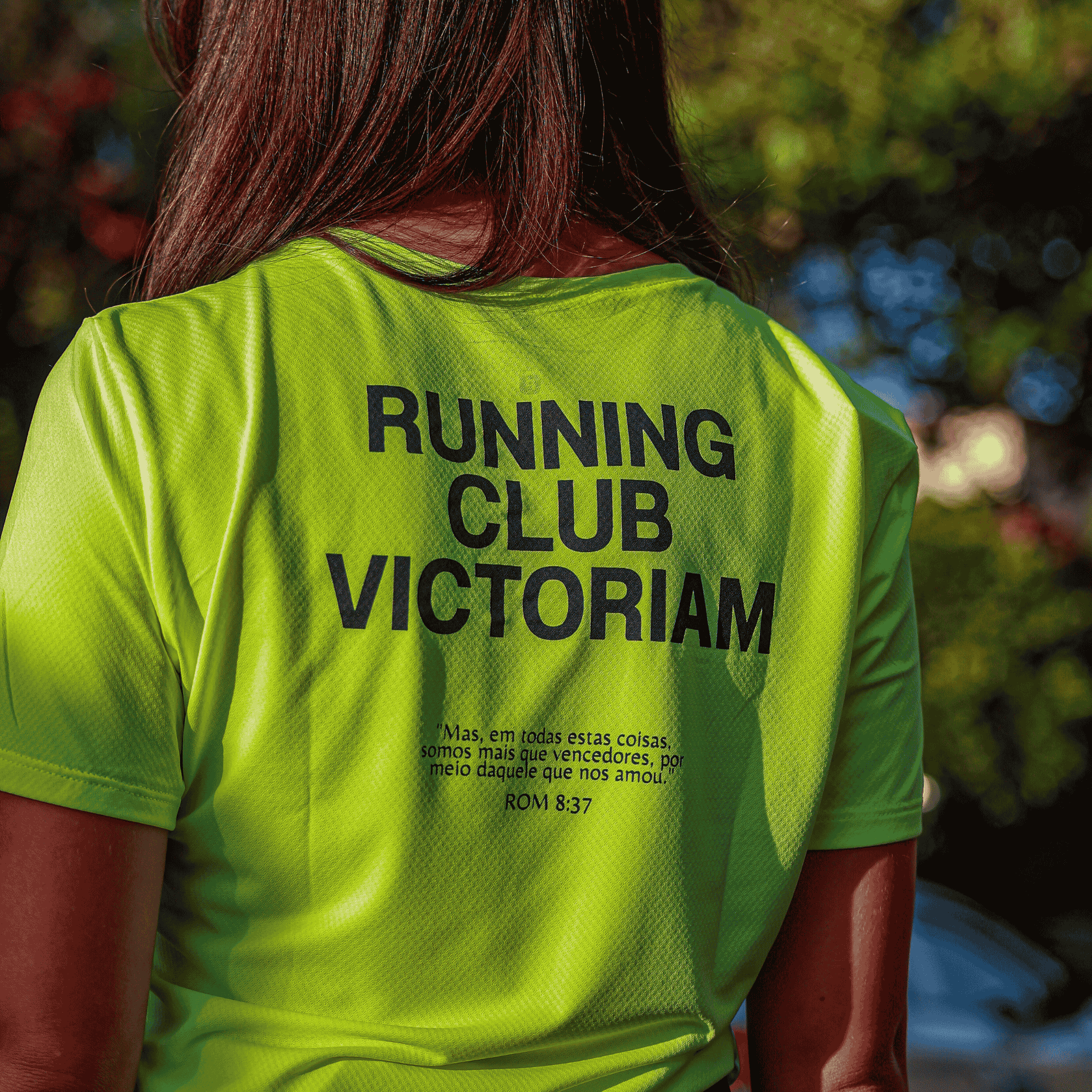 Camiseta Running Club Victoriam Feminina Verde