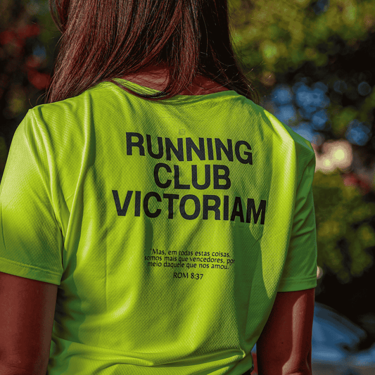 Camiseta Running Club Victoriam Feminina Verde